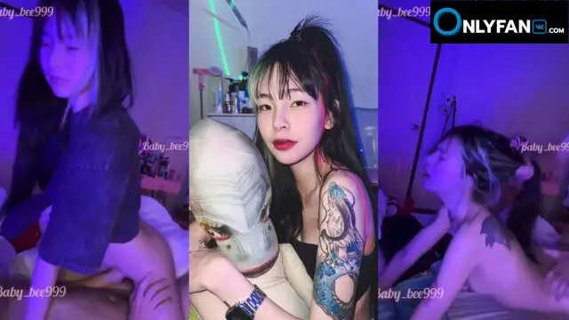 คลิปหลุด onlyfans vk Baby_bee999 ขึ้นขย่มโยกเอวบดควยให้แบบไม่ยั้ง ก่อนที่จะโดนจับซอยหีท่าหมารัวๆ จับแหกเย็ดจนน้ำแตกร้องครางลั่น