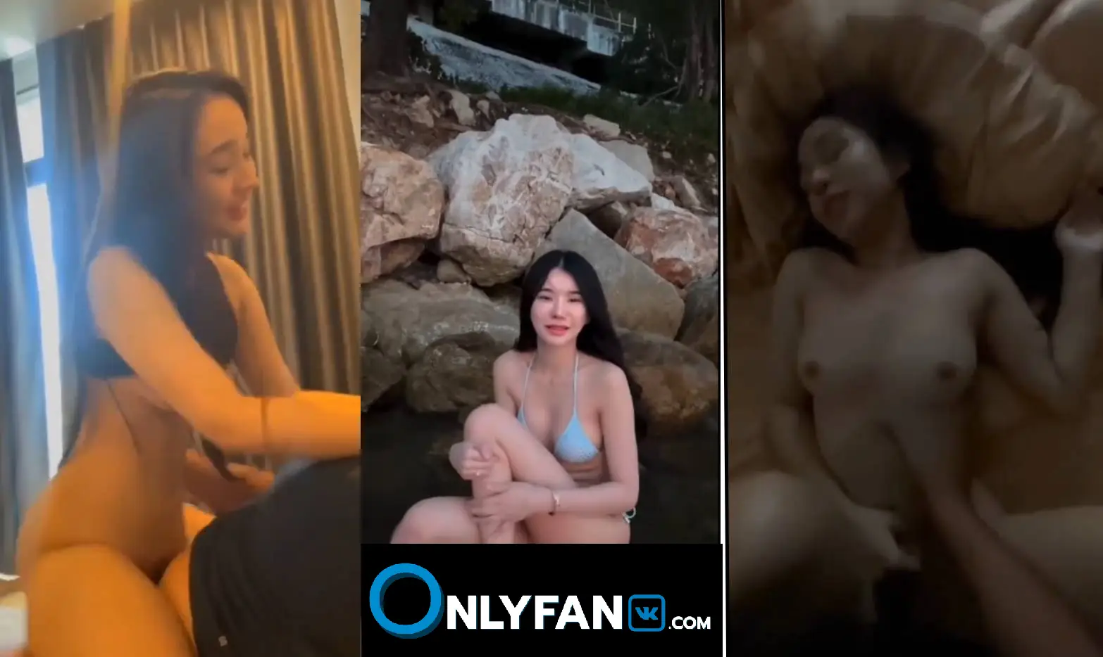 คลิปหลุด onlyfans vk น้องแมงปอ bmangpor อมควยให้แฟนก่อนขึ้นขย่มควยร่อนเอวดีจัด แล้วโดนจับเย็ดกระแทกหีรัวๆ